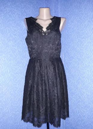 Сукня h&m гіпюрова чорна