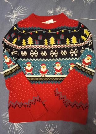 Ноаорічний светр джемпер