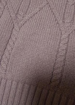 Светр світер свитер фіолетовий в'язаний жіночий xs3 фото