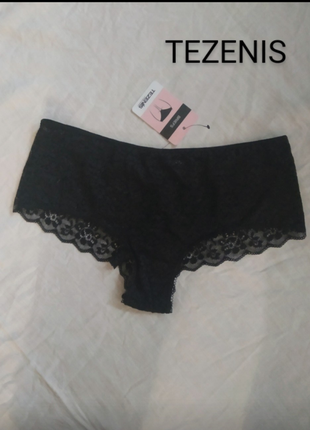 Новые гипюровые прозрачные ажурные трусики бренда tezenis u9 10eur 38