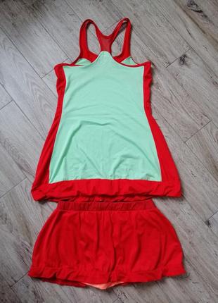 Комплект adidas для великого тенісну майка і спідниц2 фото