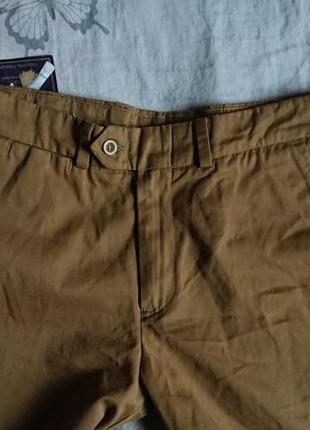 Брендові фірмові американські котонові брюки чиноси bill's khakis,оригінал, нові з бірками,розмір 32,made in usa 🇺🇸.6 фото