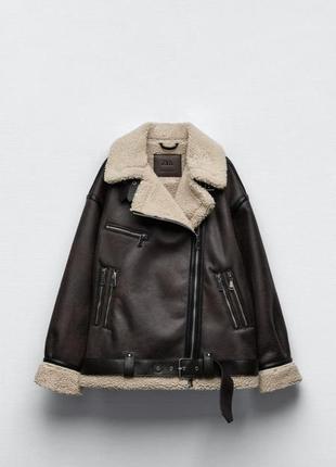 Дублёнка zara