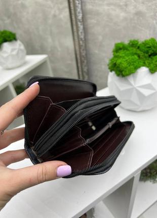 Стильний функціональний гаманець на два відділення4 фото