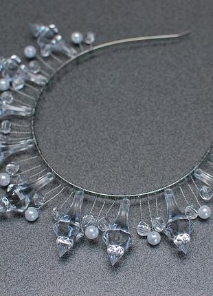 Обруч ободок льдинка крижинка сосулька бурулька