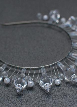 Обруч ободок льдинка крижинка сосулька бурулька