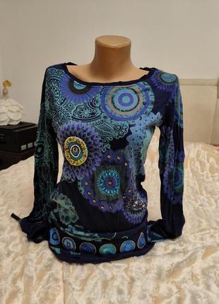 Desigual яскрава туніка кофта