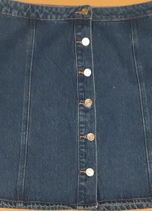 Дуже класна джинсова спідниця.1 фото