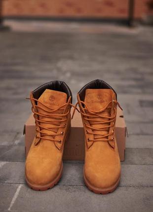 Чоловічі черевики timberland хутро зима / smb9 фото