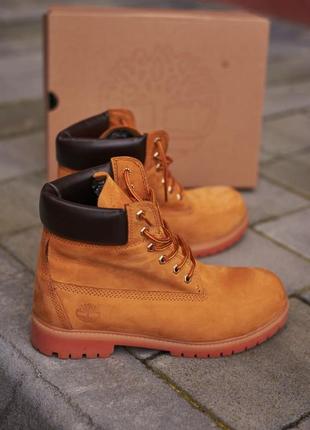 Чоловічі черевики timberland хутро зима / smb10 фото