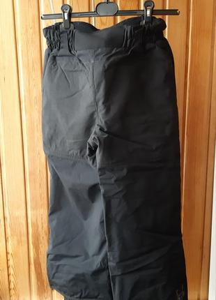 Дитячі штани зимові водонепроникні лижні гірськолижні сноуборду професійні напівкомбінезон