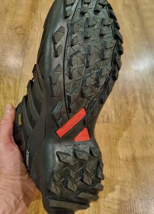 Ботинки - кроссовки мужские зимние адидас ( adidas terrex) чёрный цвет6 фото