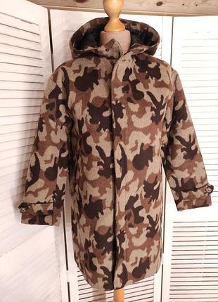 Пальто хаки