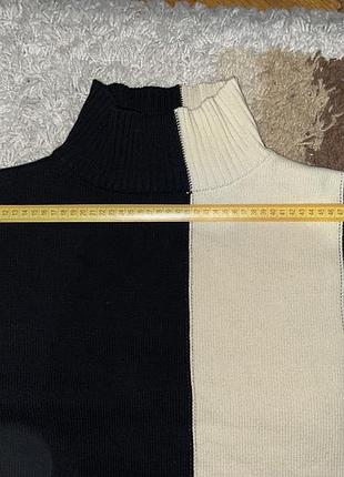 Свитер оверсайз горлышко стойка 8