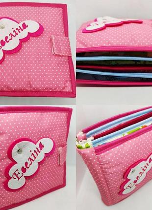 Развивающая мягкая книжка из фетра, мягкая текстильная книжка handmade