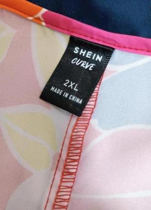 Яскрава блуза від shein великого розміру # є в наявності код 138 фото