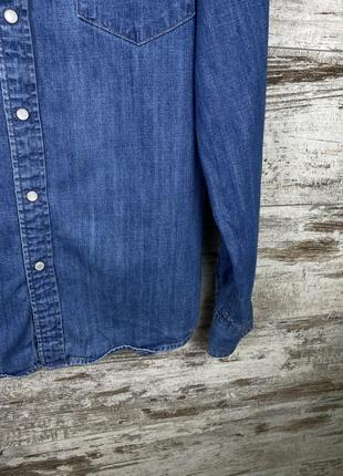 Мужская джинсовая рубашка levis овершот4 фото