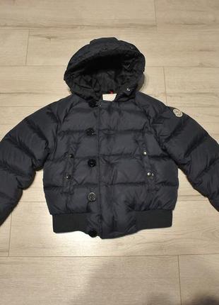 Дитячий пуховик пухова куртка moncler - 8a - 128