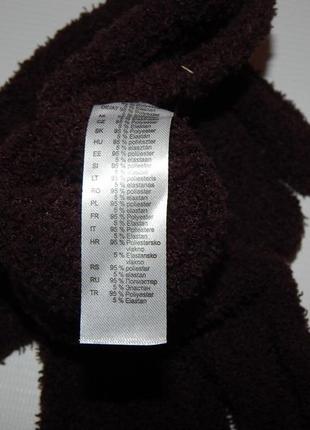 Перчатки женские трикотажные теплые р.m-l (7.5) 041pgz (только в указанном размере, только 1 шт)3 фото