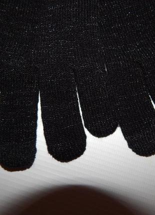 Перчатки женские трикотажные сенсорные с люрексом р.l (7.5) 077pgz (только в указанном размере, только 1 шт)1 фото