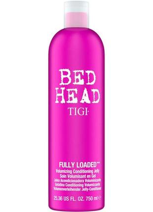 Кондиционер-желе "для объема" волос tigi bed head fully loaded massive volumizing conditioning jelly 750мл1 фото