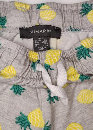 Primark домашние, пижамные шорты в ананасиках4 фото