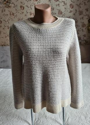 🍀🍀🍀 женский полушерстяной свитер джемпер оверсайз marc cain1 фото