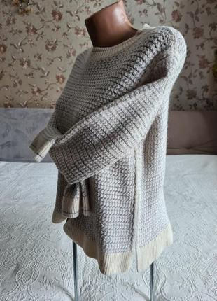 🍀🍀🍀 женский полушерстяной свитер джемпер оверсайз marc cain5 фото