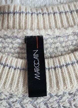 🍀🍀🍀 женский полушерстяной свитер джемпер оверсайз marc cain6 фото