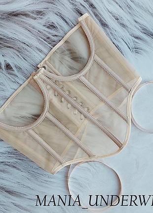 Неймовірно гарний корсет на люверсах від mania_underwear