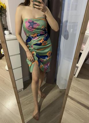 Коктельна літня сукня нова boohoo2 фото
