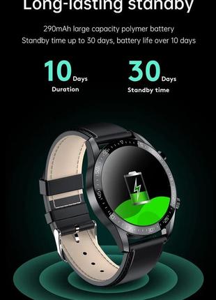 Мужские сенсорные умные смарт часы smart watch pro gt134-df с тонометром, пульсометром. фитнес браслет трекер9 фото