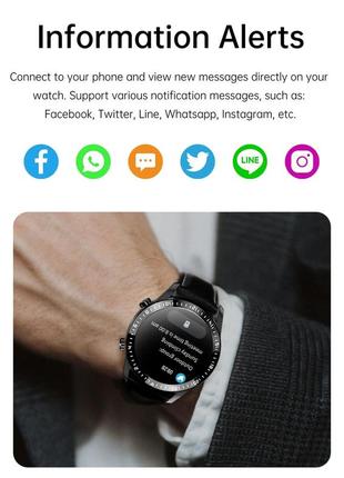 Мужские сенсорные умные смарт часы smart watch pro gt134-df с тонометром, пульсометром. фитнес браслет трекер6 фото