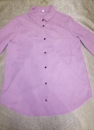 Тренд 2022 року вельветова сорочка кофта вельвет