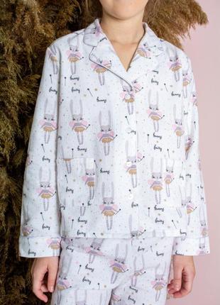 Пижама детская домашня тепла пижама для девочки5 фото