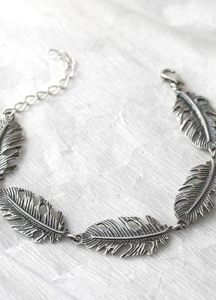 Серебряный браслет невесомость