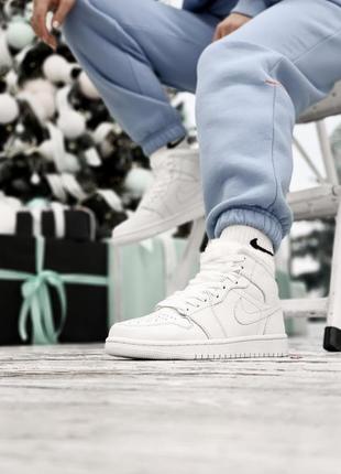 Зимові чоловічі кросівки nike air jordan, мужские зимние кроссовки найк