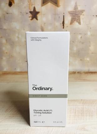 The ordinary тонер с 7% гликолевой кислотой 240 мл