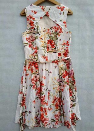 Приталена бавовняна сукня розмір uk 122 фото