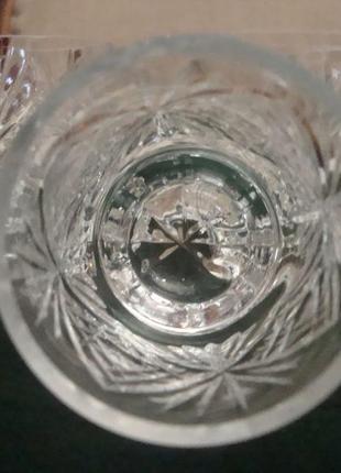 Стопки рюмки набор 6 шт хрусталь ссср №ба11