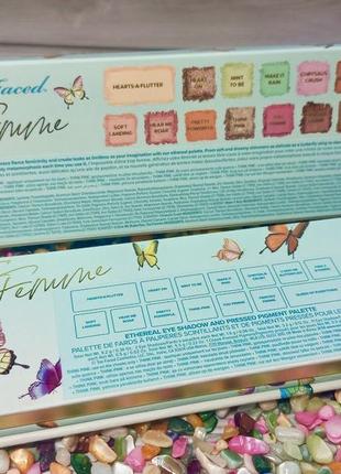 🧨оригінал лімітка шикарнюща палетка тіней too faced too femme ethereal eye shadow palette5 фото