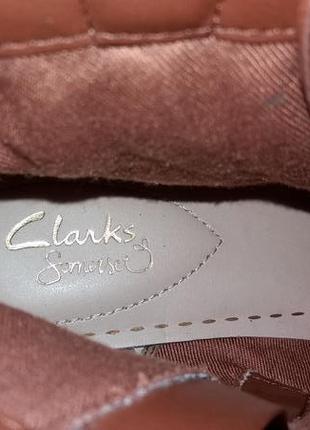 Ботинки clarks р. 5 d стелька 24,8см6 фото