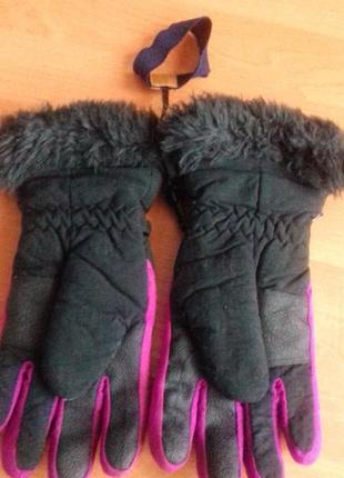 Лыжные женские перчатки размера l/7.4 фото