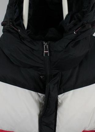 Оригінальний пуховик куртка tommy hilfiger chevron jacket desert sky3 фото