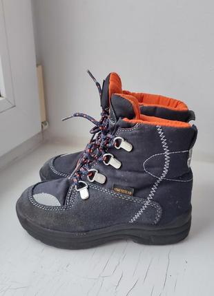 Зимові шкіряні чобітки ботинки comfortex 26-27р. 17.5 см.