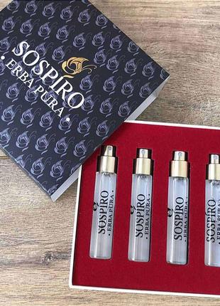 Подарунковий набір sospiro perfumes erba pura 4 по 11 мл - унісекс2 фото