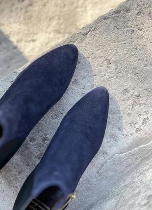 Стильні ботильйони челсі gant /швеція-сша/ з натуральної замші 8