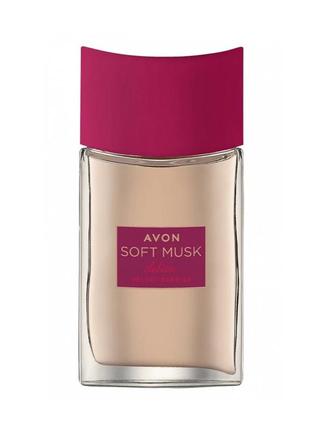 Туалетна вода soft musk delice velvet berries avon 50 ml