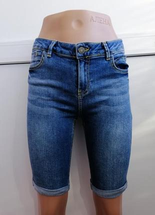Шорты короткие джинсовые