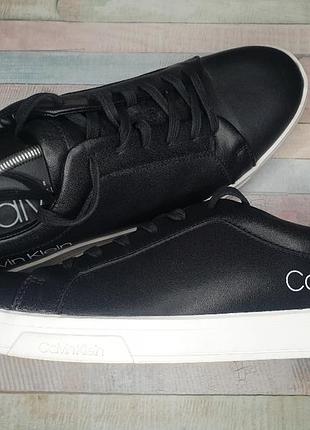Кожаные кеды calvin klein